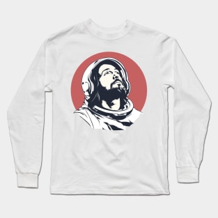 Jesus Was An Astronaut Long Sleeve T-Shirt